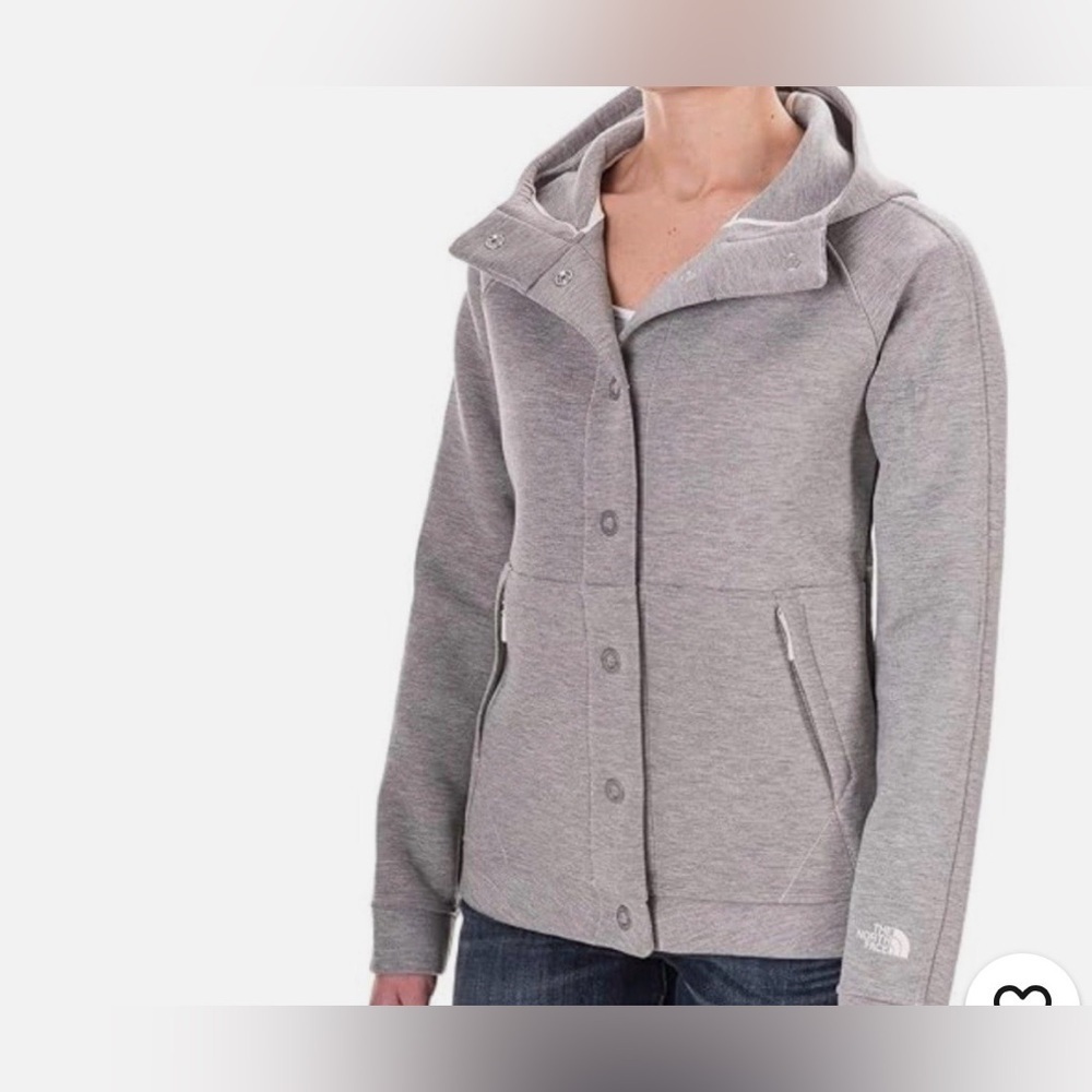 The North Face Thermal Forest Green Snap-Up Jacket